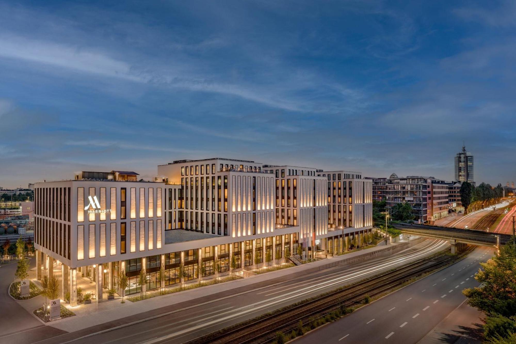 Munich Marriott Hotel City West Kültér fotó